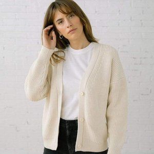 Tradlands Shelter Cardigan - XS Birch